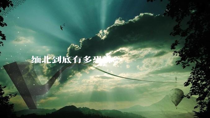 缅北到底有多恐怖？